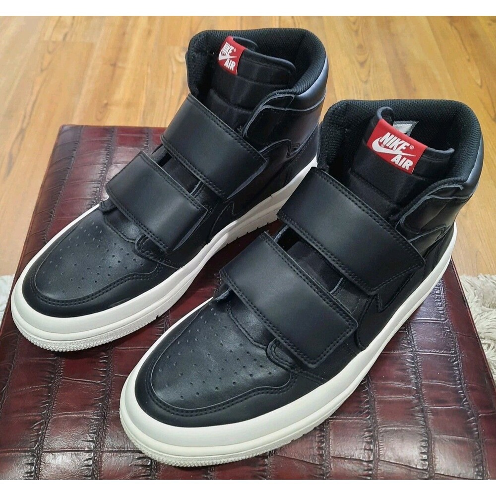 Nike Air Jordan Retro High Double Strap Black Sail Men’s Size 11 AQ7924-001 XLNT - Picture 3 of 9